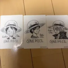 ONE PIECE ナツコミ2019 ミニ色紙 3枚セット - メルカリ