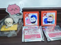 松屋　ちいかわ　カニちゃん　ラッコフィギュア　スライドパズル2種　鬼辛　ピック