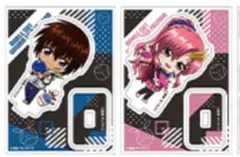 ガンダムSEED パチンコホール限定品アクリルスタンド　アスカガ　キララク　2点 ガンダムSEED パチンコホール限定品アクリルスタンド アスカガ