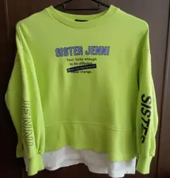 SISTER JENNI ネオンイエロー トレーナー