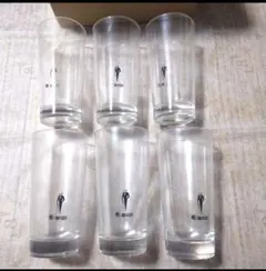 【新品未使用】 樽ハイ倶楽部 グラス 6個セット 酎ハイ サワー 丸型 アサヒ