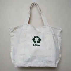 L.L.Bean（エルエルビーン） リサイクルマーク キャンバス トートバッグのサムネイル