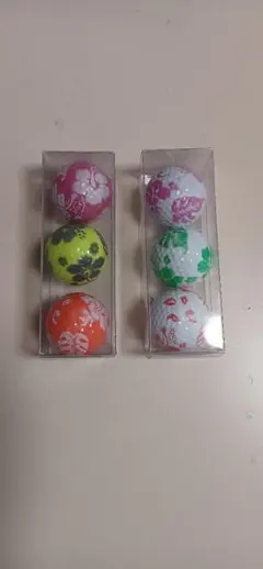 カラフルゴルフボール