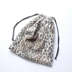 ①visyay「Drawstring Bag」レオパード
