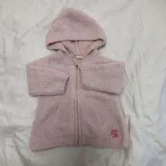 ジェラートピケ ベビー パーカー　カシウェア　ピンク　ベビー