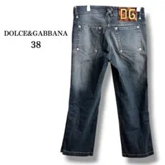 タグ付【DOLCE&GABBANA】DGロゴ　デニムパンツ　サイドボタン　Y2Kのサムネイル