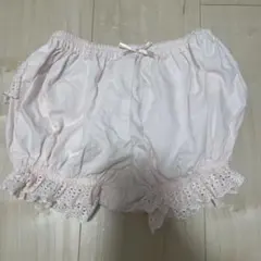 ベビー用 ブルマ フリル レース ピンク