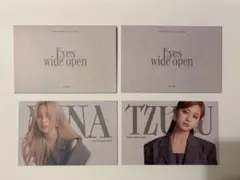 TWICE Eyes wide open トレカ カード ミナ ツウィ