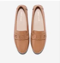 1810 美品✨COLE HAAN エブリン チェーン ドライビングシューズのサムネイル