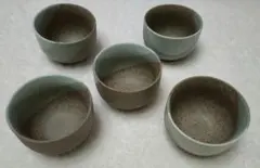 陶器　湯呑み　5客セット