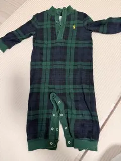 Ralph Lauren チェック柄ロンパース 9M