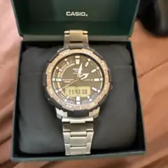 稼働品☆箱付　CASIOカシオ　プロトレック　フィッシングギア　デジアナ　メンズ 稼働品☆箱付CASIOカシオプロトレックフィッシングギアデジアナ