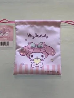 サンリオ　My Melody & Kuromi 巾着