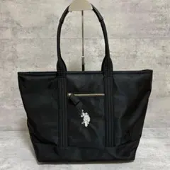 【U.S. POLO ASSN.】ナイロン トートバッグ 刺繍のサムネイル