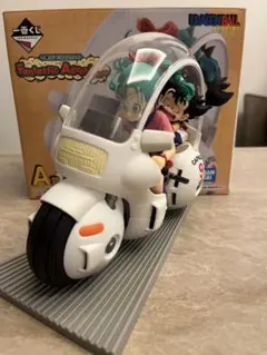 一番くじ ドラゴンボール A賞 孫悟空＆ブルマ バイクフィギュア　国内正規品