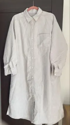 GLOBAL WORK シャツワンピース 長袖