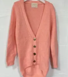 Language カーディガン アンゴラ