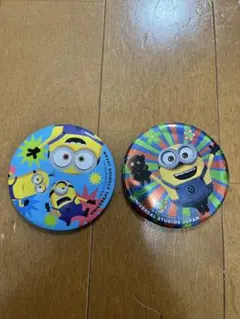 【USJ限定】 缶バッジ　ミニオン 2個セット