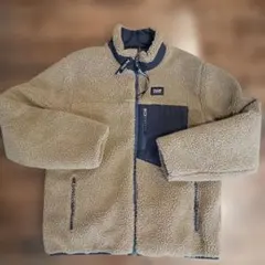 TAION　リバーシブルボア×ダウンジャケット　L