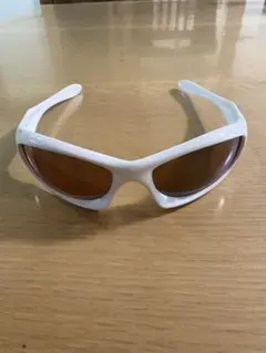 Oakley OO9128-05 サングラス ホワイト レインボーレンズ - メルカリ