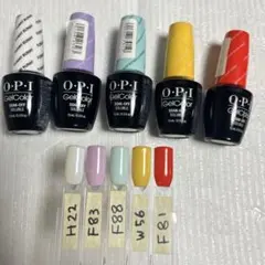 OPI ジェルカラー　5本セット　③