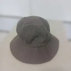 ユニクロ　バケットハット　ブラウン