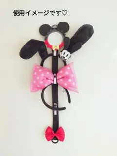 再販なし 2点セット 壁掛け カチューシャホルダー バースデーシールロゼット