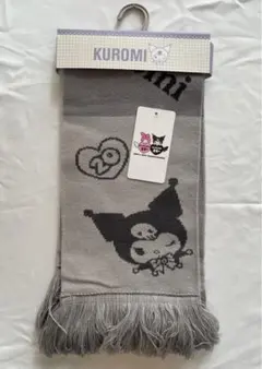 新品 クロミ マフラー グレー フリンジ付き 20周年のサムネイル