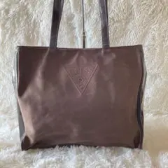 GUESS ブラウン ショルダーバッグ