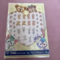 ディズニーシー　ダッフィー フレンズカレンダーシール　ファイル付き