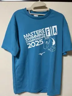 Mizuno マスターズ水泳選手権Tシャツ 2025
