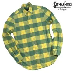 定価2.8万 美品 GITMAN BROS ギットマンブラザーズ 長袖シャツ S