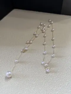 アコヤ真珠 花珠級 約160cm ロングネックレス - メルカリ