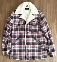 V*e様 別注 ボア ランチジャケット ランチコート ラングラー チェック アメ