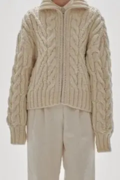 TODAYFUL　Volume Handknit Cardigan