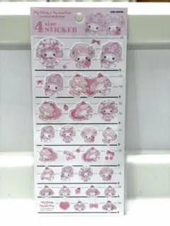 【国内正規品】マイメロディ マイメロ ピアノ 4size ステッカー シール