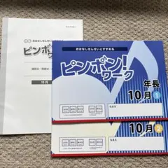 未使用】ピンポンワーク 新年中1月 - メルカリ