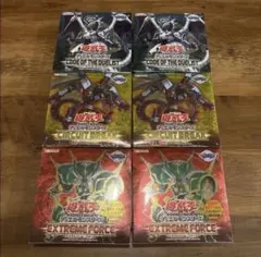 遊戯王　コードオブザデュエリスト他　6BOX 新品未開封　シュリンク付き 2026年最新】遊戯王 EXTREME FORCE BOXの人気アイテム - メルカリ