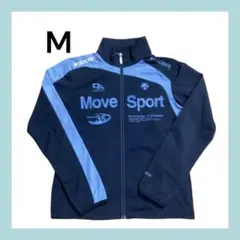 DESCENTE Move Sport ジャケット M ネイビー/ライトブルー