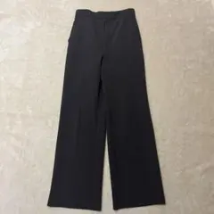 ブラウン ワイドパンツ スラックス GU ジーユー 秋 冬