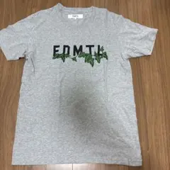 FDMTL 刺繍ロゴ Tシャツ グレー