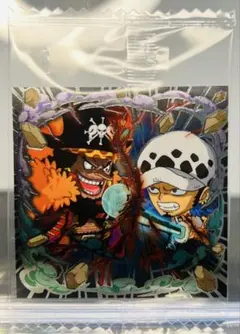 最新弾 ワンピース 大海賊 シールウエハース 13弾 ロー vs 黒ひげ SP