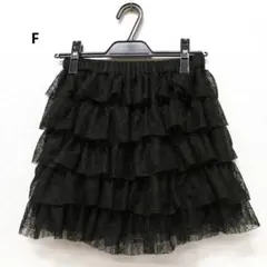 新品未使用フリル付き黒ショートパンツ 297