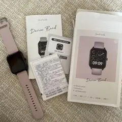 スリーコインズ　スマートウォッチ 本体 ピンク