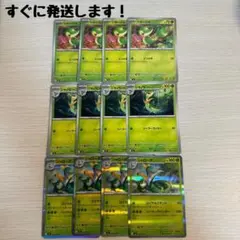 ジャローダ R、ジャノビー、ツタージャ 12枚セット（ムニキスゼロ 汎用）