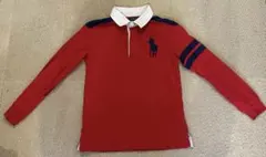 ポロ ラルフローレン 長袖ラガーシャツ 130 キッズ