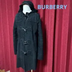 バーバリー　ムートンコート　総羊皮