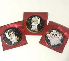 呪術廻戦　マルキューブ　グリッター缶バッジ　ハロウィンver. 棘　真希　パンダ