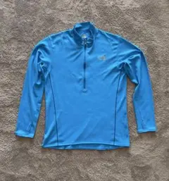 ノースフェイス トレッキングシャツ スカイブルー M size 中古品 長袖