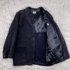 Paul Smith グレー テーラードジャケット コットン　スエード風　S